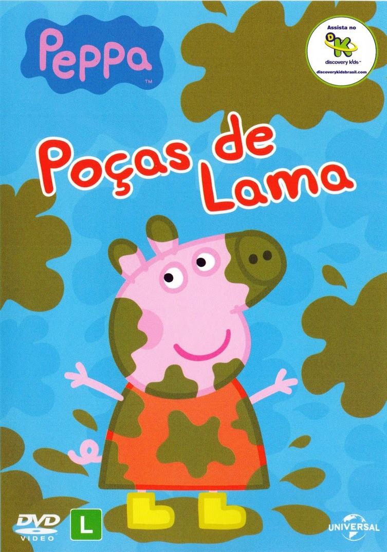 Peppa Pig Português Brasil, Poças De Lama, HD